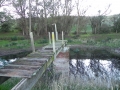 small wooden bridge on mare island